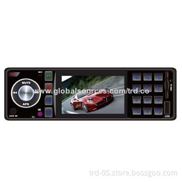 Car MP5 Player, 3" TFT Display, In-dash FM Radio, USB/SD/MMC, Remote Control with 2 way Video Output